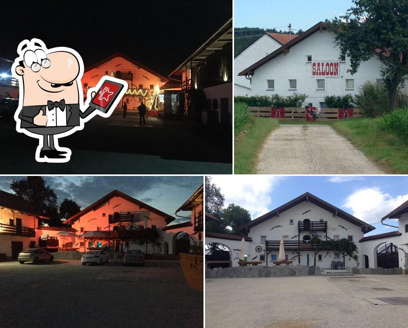 Fabelhafte Saloon Brand 1 Ebenbild