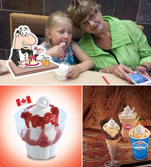 Dairy Queen Grill & Chill sert une éventail de desserts