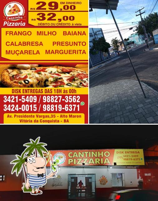 Look at the image of CANTINHO PIZZARIA
