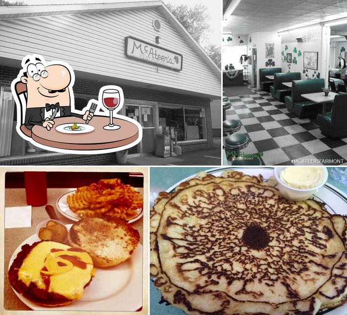 McAteer's Restaurant in Fairmont Restaurant menu and reviews