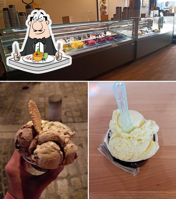 Nourriture à Pino Gelato