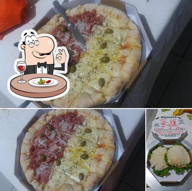 Comida em Restaurante e Pizzaria Claita e Clara