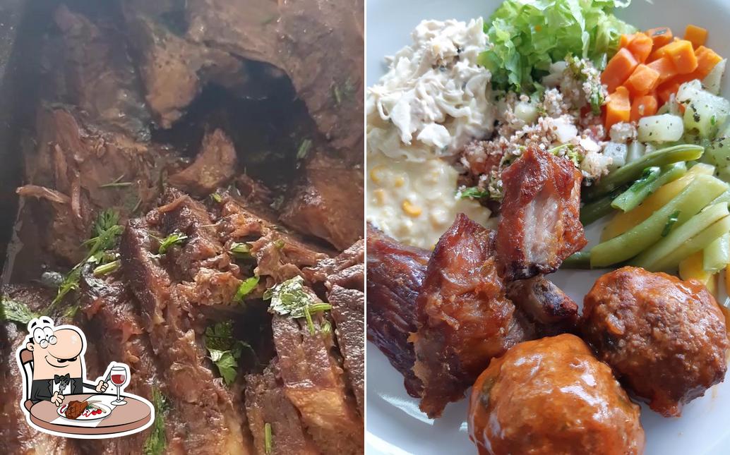 Escolha refeições de carne no Restaurante AO CARIOCA