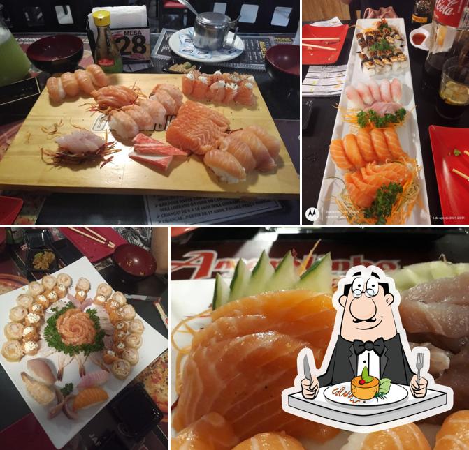 Platos en Amarelinho - Pizzaria, Sushi Bar & Restaurante