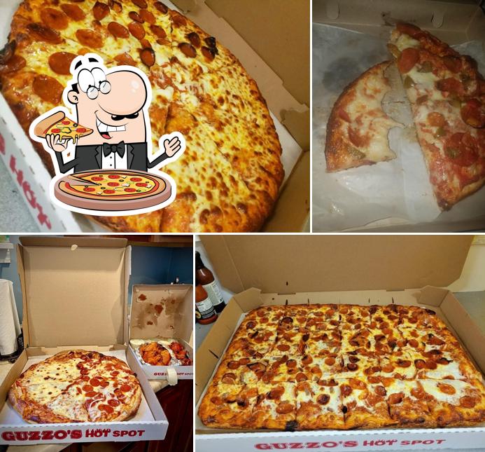 Отведайте пиццу в "Guzzo's Hot Spot"