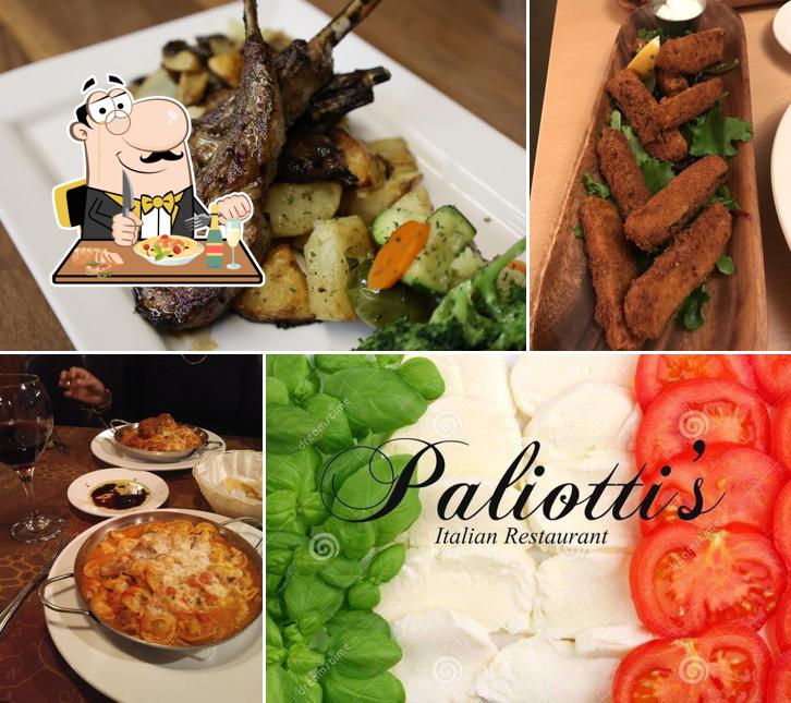 Food at Paliotti's Italian Restaurant