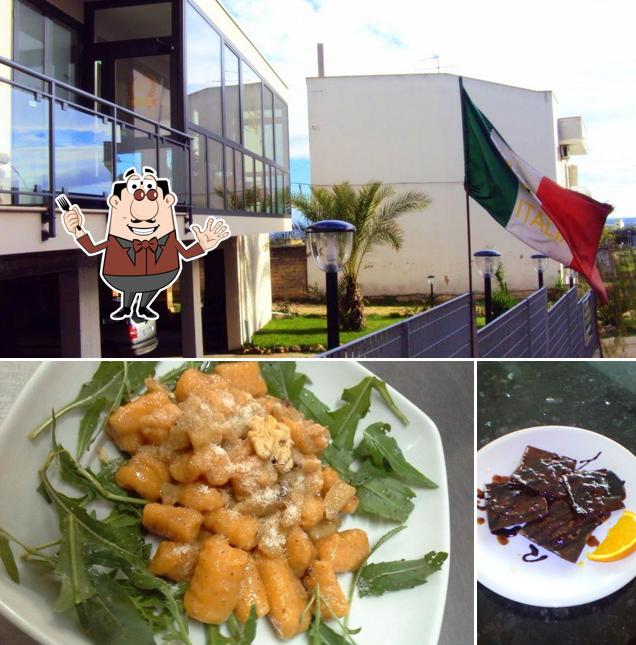 La immagine della cibo e esterno di New Er Più
