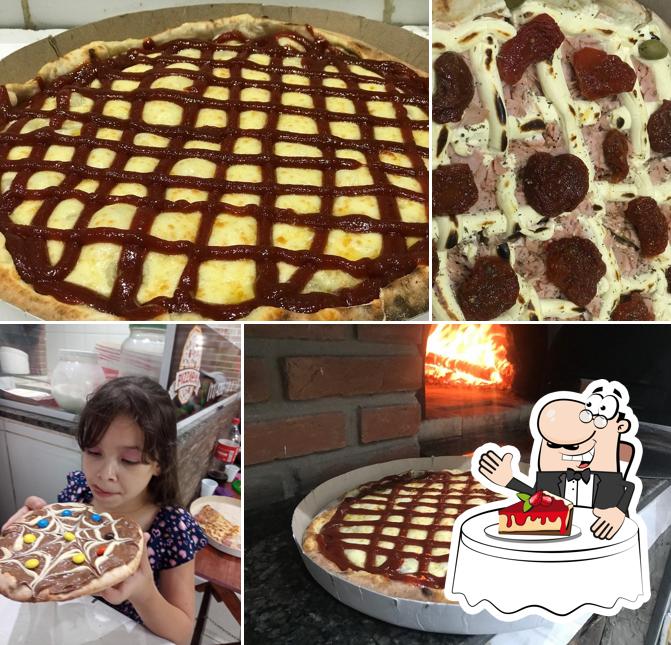 PIZZARIA SANDRINHA serve uma gama de sobremesas