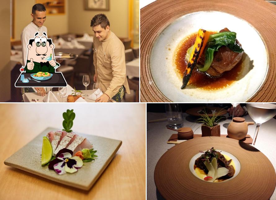 Platos en Ryo Gastronomia
