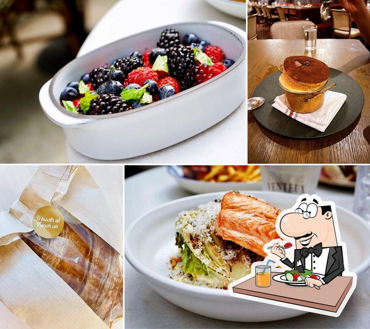 Venteux Brasserie, Cafe & Oyster Bar in Chicago Restaurant menu and