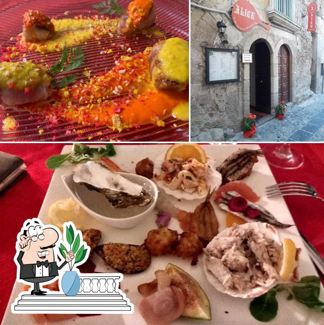 Alice Restaurant si caratterizza per la esterno e cibo