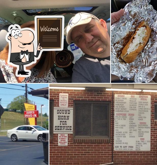 Dude's Drivein in Christiansburg Restaurant menu and reviews