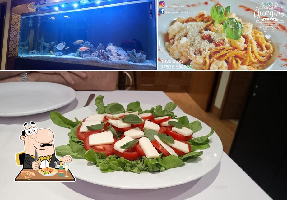 Comida em Giorgino Restaurante e Pizzaria
