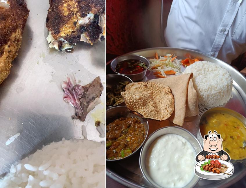 Food at Hotel Anand Sagar southindian Dish