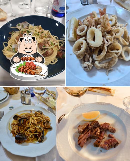 Platti al Trattoria Afra