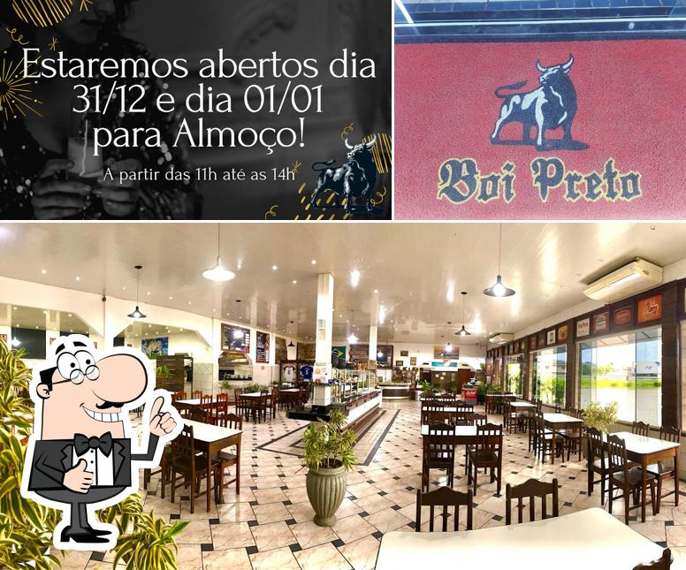 Look at the image of Restaurante e Churrascaria Boi Preto