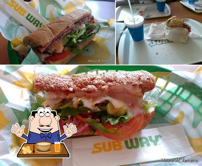 Platos en Subway