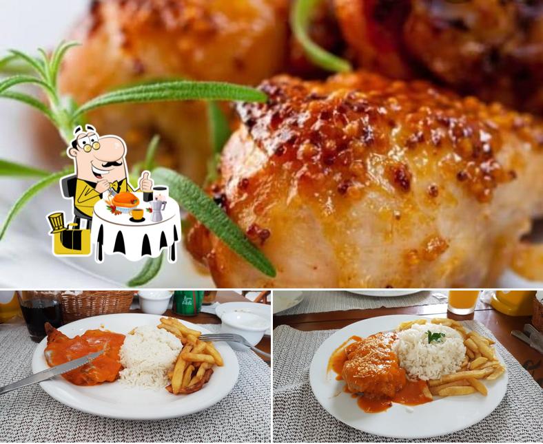 Comida em Espaço Restaurante