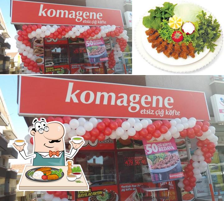 Food at Komagene Çiğ Köfte