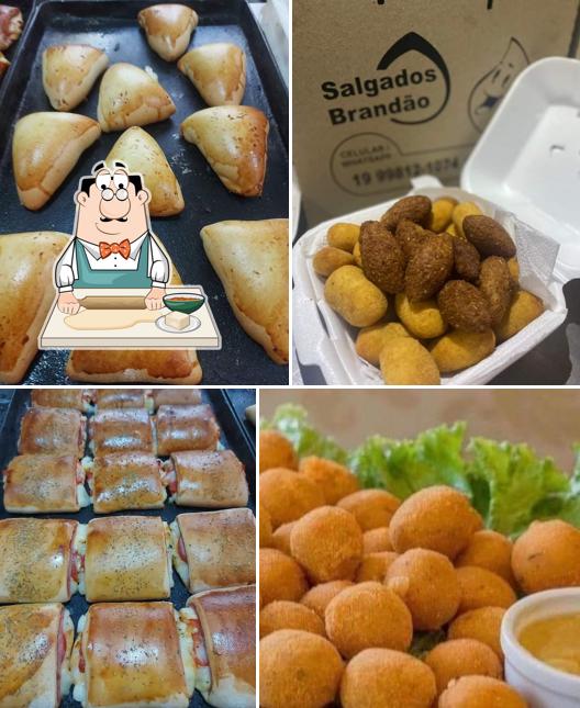 Samosas em Salgados Brandão