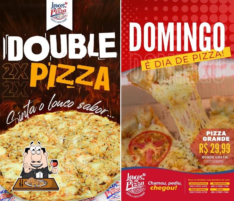 Consiga diversos tipos de pizza