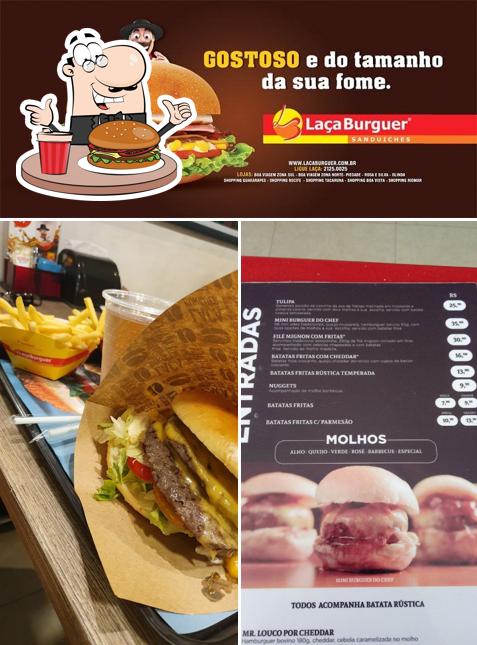 Experimente um hambúrguer no Laça Burguer - Hamburgueria Boa Viagem