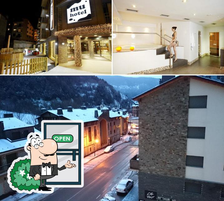 Jetez un coup d’oeil à l’image indiquant la extérieur et nourriture concernant Hotel Mu Plaza Andorra