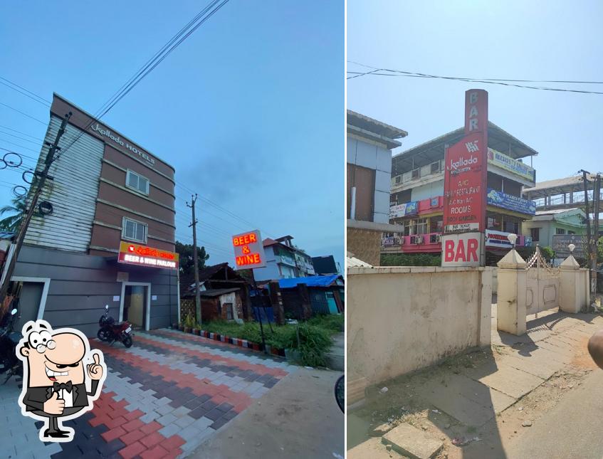 See this picture of Kallada Bar