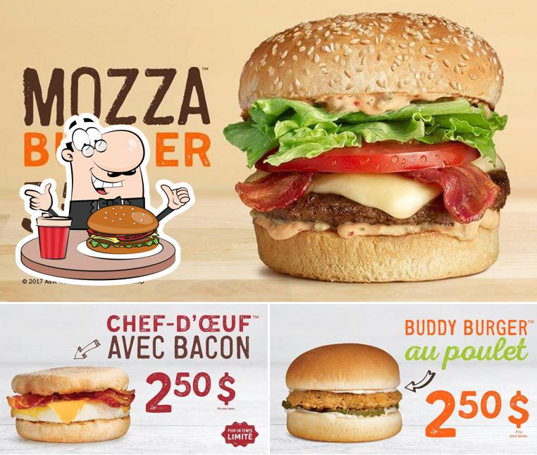 Faites-vous plaisir avec un hamburger à A&W Canada