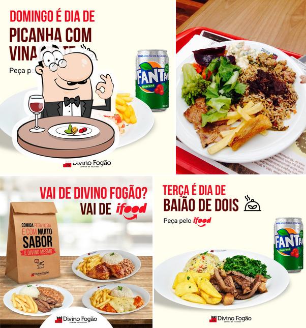 Comida em Divino Fogão