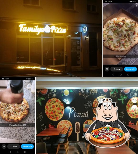 A Familya Pizza, vous pouvez essayer des pizzas