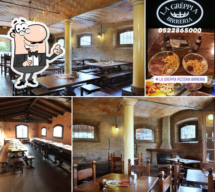 Siediti a un tavolo di La Greppia Birreria Pizzeria