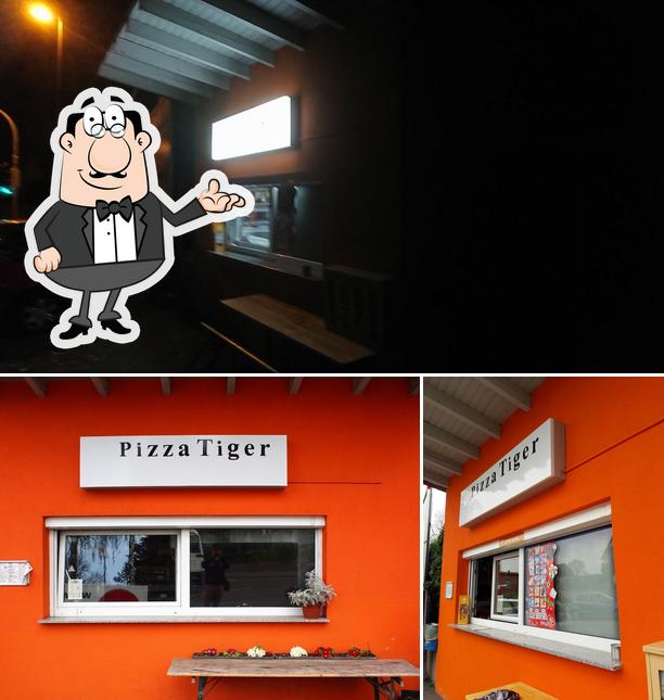 Интерьер "Pizza Tiger"