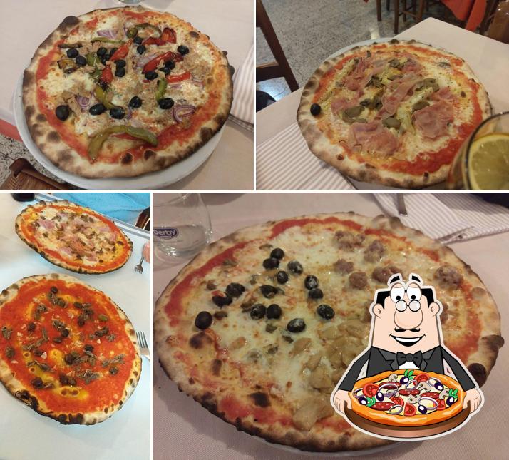 Scegli tra le molte varianti di pizza