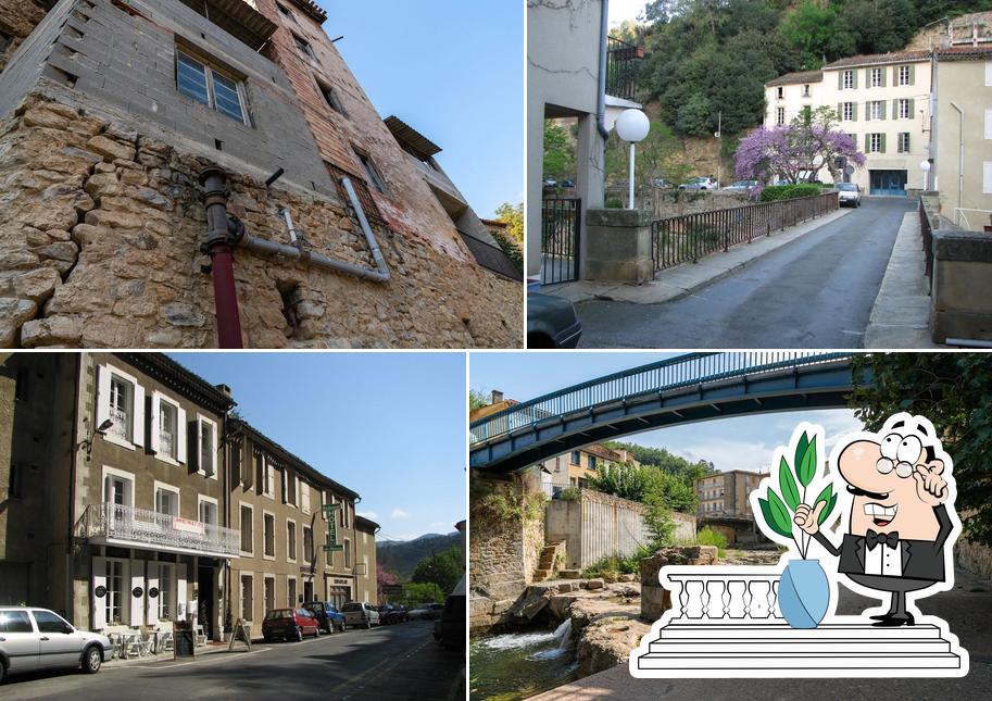 L'extérieur de Le Therminus Restaurant et chambres d'hôtes