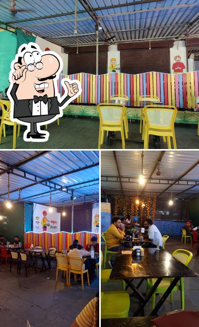 Check out how Maahi Dhaba looks inside