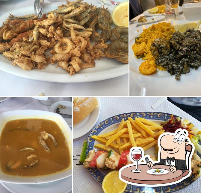 Meals at Restaurante La Barca