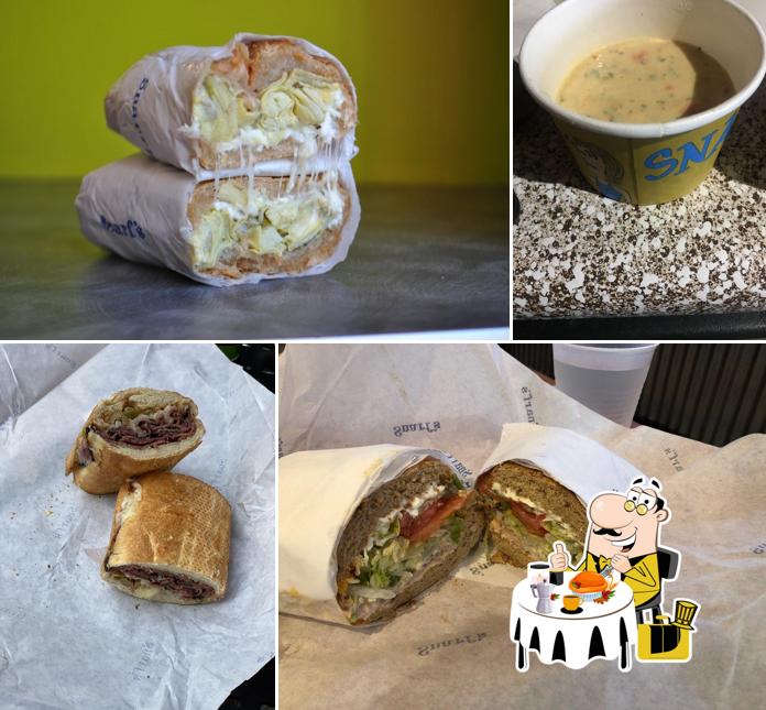 Meals at Snarf's Sandwiches