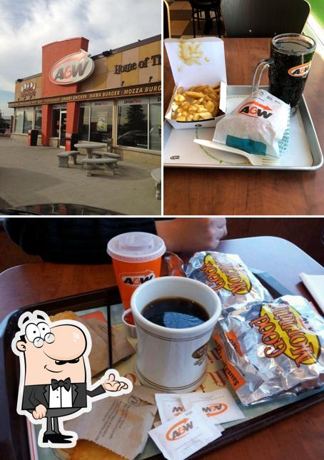 L'intérieur de A&W Canada