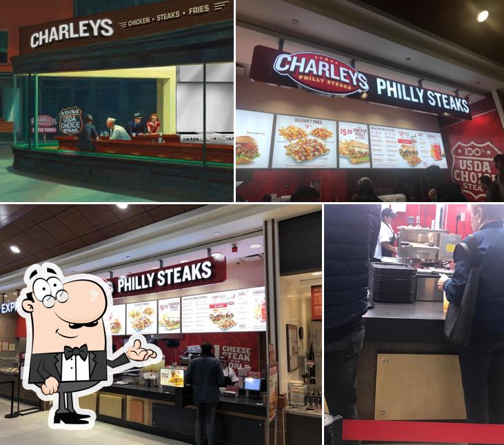 The interior of Charleys Cheesesteaks