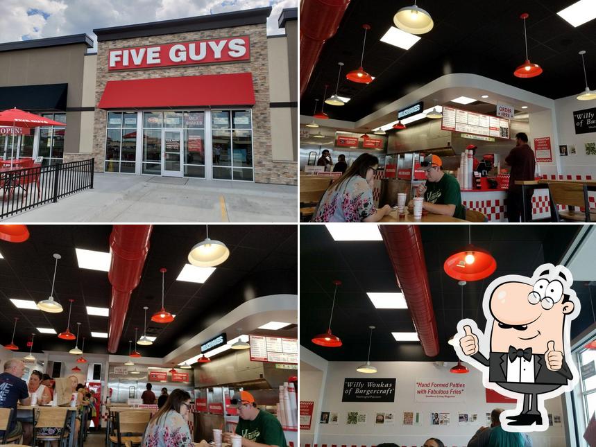 Five Guys, 4328 13th Ave S in Fargo Restaurant menu and reviews