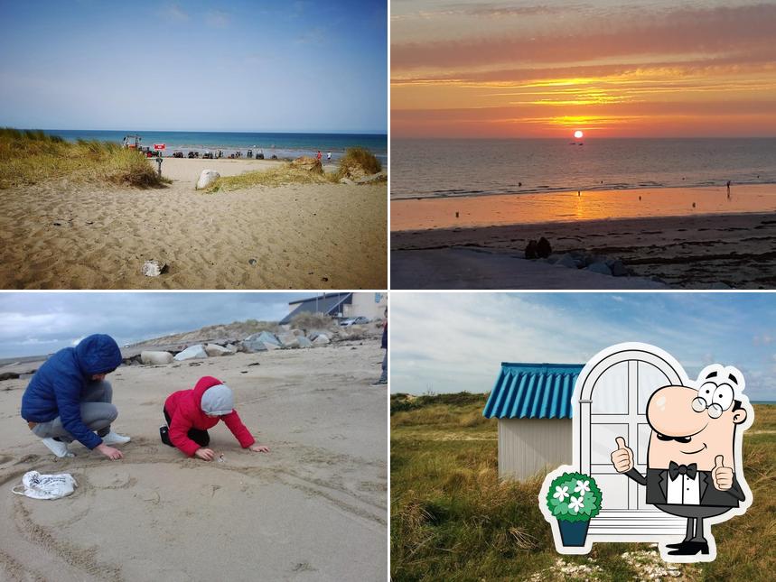 Vous pouvez prendre un bol d'air frais dans l'espace ouvert de Les Dunes