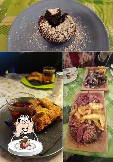 Torta al cioccolato al Osteria il Fiasco