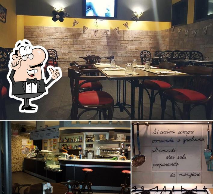 Gli interni di Bar Pizzeria Tavola Calda New Kairos