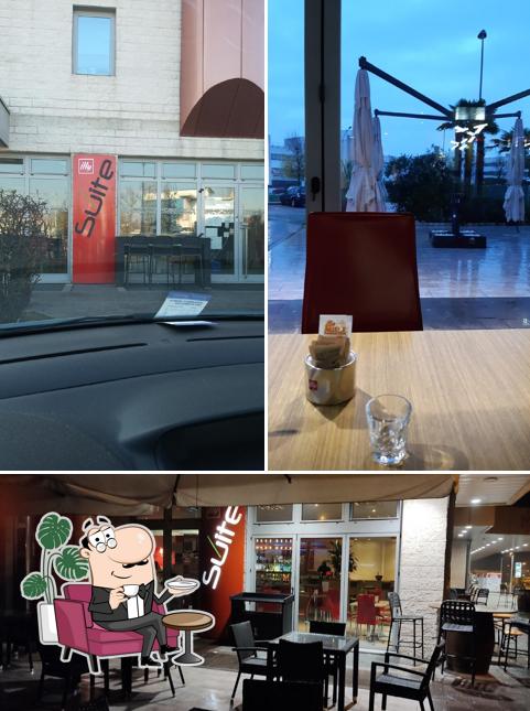 Gli interni di Suite Cafe'