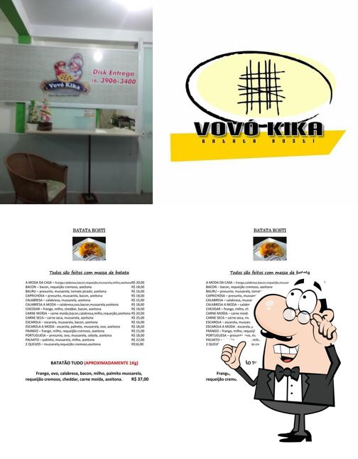 O interior do Vovó Kika Lanches