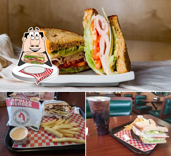 Order a sandwich for lunch or dinner