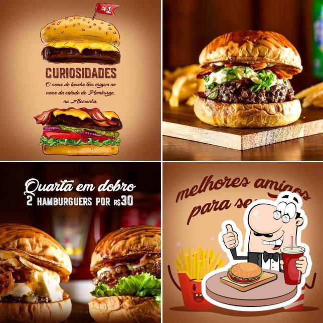 Os hambúrgueres do Jack & Joe Burger irão satisfazer uma variedade de gostos