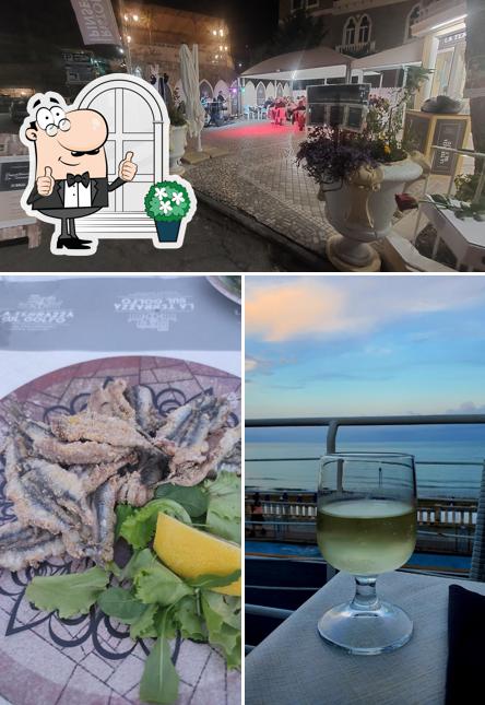 Questa è la immagine che raffigura la esterno e pesce di La Terrazza sul Golfo