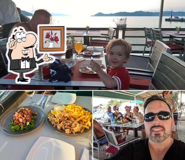 La immagine della interni e cibo di Restaurant Nikica